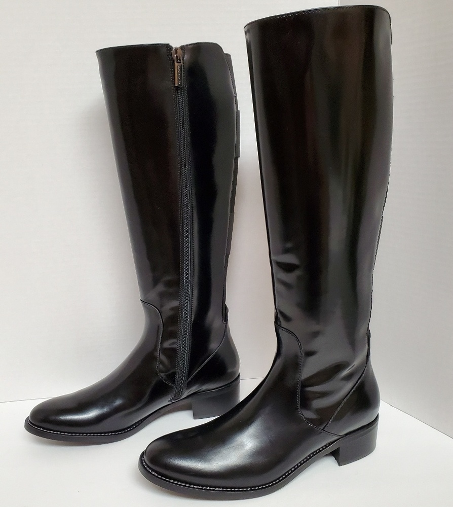 NWOB Aquatalia By Marvin K Patent Leather Boots 7